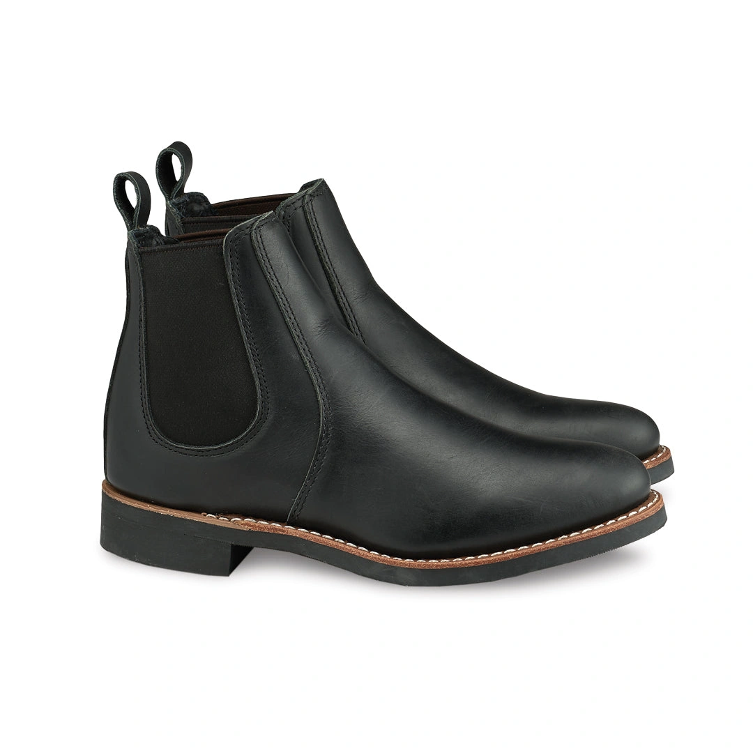 Chelsea Boots 3455 Black Boundary: Your City Escape in 6 Inches of Awesome